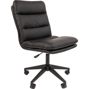 Офисное кресло Chairman 919 экопремиум черный (00-07107520) игровое кресло chairman game 26 голубой экокожа регулируемый угол наклона механизм качания