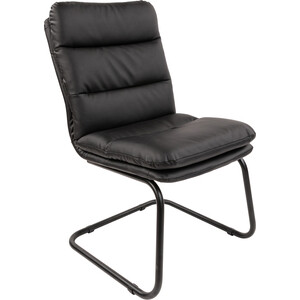 Офисное кресло Chairman 919V экопремиум черный (00-07111592) офисное кресло chairman 699 tw оранжевый без подлокотника