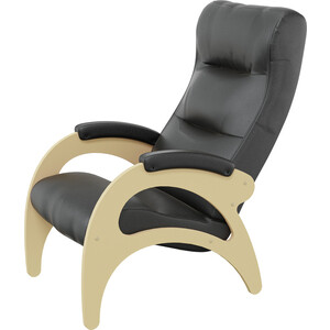 Кресло для отдыха Мебелик Модель 41 б/л Ткань Дунди 108, каркас дуб шампань кресло для отдыха мебелик смарт g силуэт экокожа ева 2 каркас молочный дуб