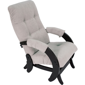 Кресло-маятник Мебелик Модель 68 Ткань ультра смок, каркас венге кресло для отдыха мебелик аспен ткань ультра смок каркас венге