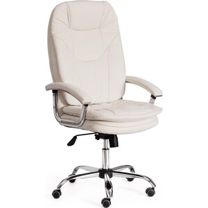 Компьютерное кресло TetChair Кресло SOFTY LUX кож/зам, белый, 36-01 кресло tetchair softy lux кож зам белый 36 01 15284