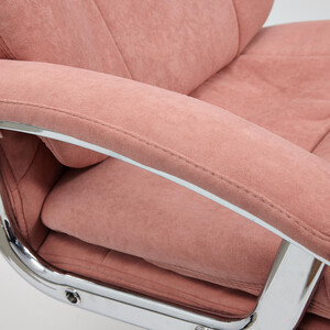 Компьютерное кресло TetChair Кресло SOFTY LUX флок , розовый, 137