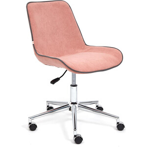 Компьютерное кресло TetChair Кресло STYLE флок , розовый, 137 компьютерное кресло tetchair melody флок розовый 137