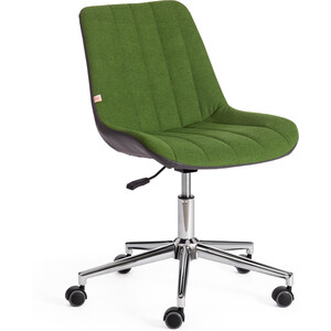 фото Компьютерное кресло tetchair кресло style экошерсть/кож/зам, зеленый/металик, 1811-43/36