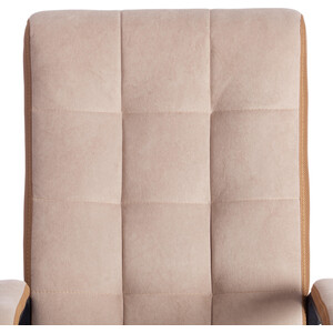 фото Компьютерное кресло tetchair кресло trendy (22) флок/ткань, бежевый/бронза, 7/tw-21