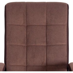 Компьютерное кресло TetChair Кресло TRENDY (22) флок/ткань, коричневый, 6/TW-24