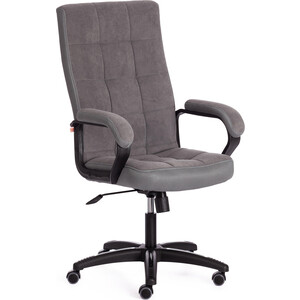 Компьютерное кресло TetChair Кресло TRENDY (22) флок/ткань, серый, 29/TW-12 кресло tetchair arena флок серый 29 35