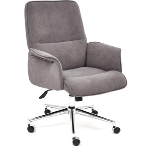 Компьютерное кресло TetChair Кресло YORK флок , серый, 29 офисное кресло для персонала dobrin wilson lmr 120b