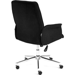фото Компьютерное кресло tetchair кресло york флок , черный, 35