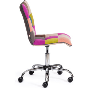 фото Компьютерное кресло tetchair zero (спектр) ткань, флок, цветной