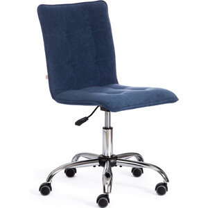 Компьютерное кресло TetChair Кресло ZERO велюр Clermon, св.-синий, 145 офисное кресло для персонала dobrin diana lm 9800 gold розовый велюр mj9 32