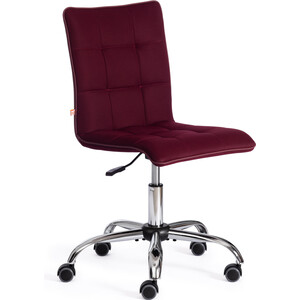 фото Компьютерное кресло tetchair кресло zero ткань/кож/зам, бордо, tw13/36-7