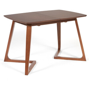 TetChair Стол раскладной Vaku (Ваку) основание бук, столешница мдф 80x120+40x75 см коричневый раскладной обеденный стол tetchair