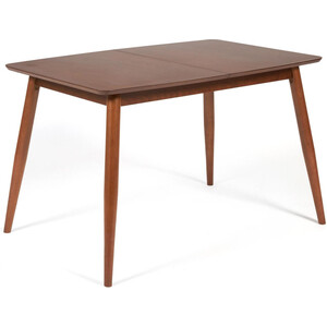 TetChair Стол раскладной Pavillion (Павильон) основание бук, столешница мдф 80x120+40x75 см коричневый раскладной обеденный стол tetchair