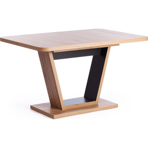 TetChair Стол обеденный Vox лдсп 132/172x85x75,5 см дуб артисан/графит penthouse стол сервировочный