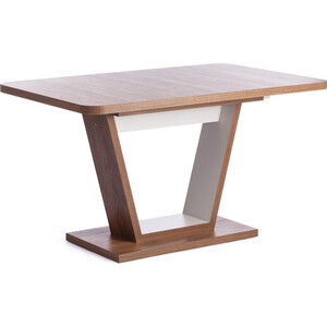 TetChair Стол обеденный Vox лдсп 132/172x85x75,5 см дуб канзас/пепел penthouse стол сервировочный