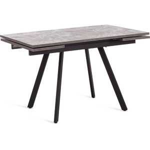 TetChair Стол Vigo ЛДСП / HPL / металл мрамор черный/черный teca стол сервировочный