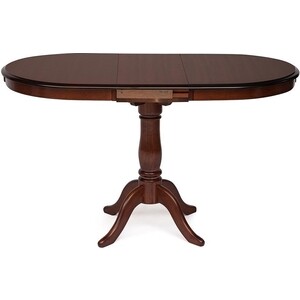 TetChair Стол раскладной Solerno (ME-T4EX) дерево гевея/мдф 70х100+29х75 см MAF Brown раскладной стол сокол