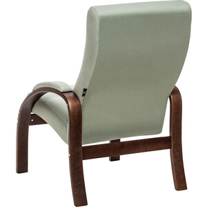 Кресло Leset Лион, орех текстура, ткань V14