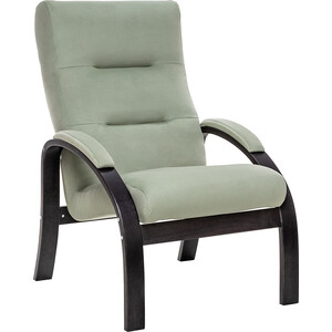 Кресло Leset Лион венге текстура, ткань V14 кресло шезлонг с полкой 75x59x109 см венге