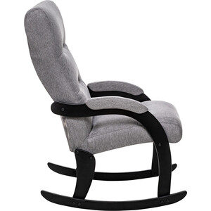 Кресло-качалка Leset Дэми венге, ткань Malmo 90