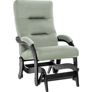 Кресло-маятник Leset Дэми венге, ткань V14 кресло качалка мебелик сайма экокожа шоколад каркас венге структура п0004568
