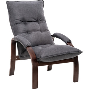 Кресло Leset Левада орех текстура, ткань Malmo 95 кресло leset лион орех текстура ткань malmo 90