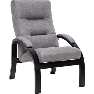 Кресло Leset Лион венге, ткань Malmo 90 кресло leset поларис натуральное дерево ткань malmo 28