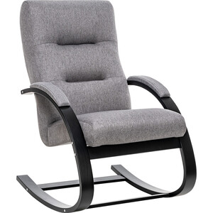 Кресло-качалка Leset Милано венге, ткань Malmo 90 кресло качалка leset милано венге текстура ткань v39