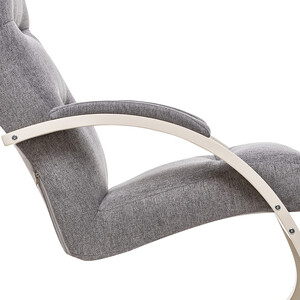 Кресло-качалка Leset Милано слоновая кость, ткань Malmo 90