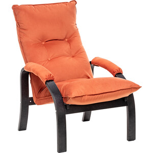 Кресло Leset Левада венге текстура, ткань V39 кресло шезлонг с полкой 75x59x109 см венге