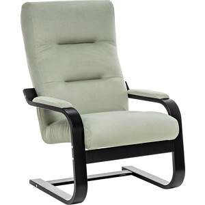 Кресло Leset Оскар, Венге, ткань V14 стул палерма ткань велюр опоры венге молдинг бронза берри