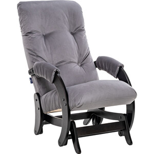 Кресло-качалка Leset Модель 68 (Футура) венге текстура, ткань V32 кресло качалка leset модель 68 футура дуб беленый ткань v18