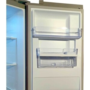 Холодильник Ginzzu NFK-521 SbS сталь - фото 5