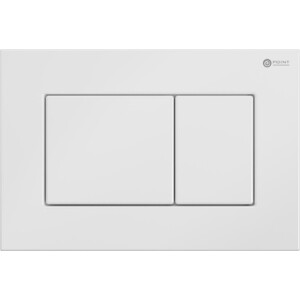 Кнопка смыва Point Ника белый (PN44081W) кнопка смыва ideal standard oleas m2 белый r0121ac