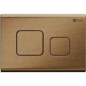 Кнопка смыва Point Афина бронза брашированная (PN44041BB) кнопка смыва point афина золото pn44041g