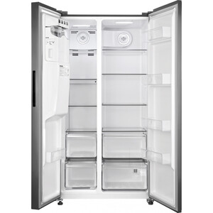 фото Холодильник weissgauff wsbs 695 nfx inverter ice maker