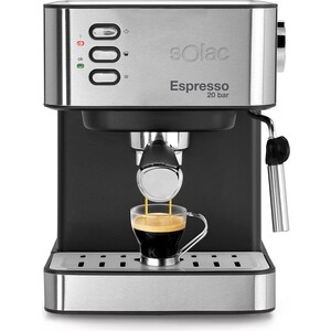 Кофемашина Solac Espresso 20 Bar кофе молотый egoiste espresso 250 г ground pack