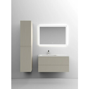 Мебель для ванной Sancos Snob T 100х45 левая, Beige Soft