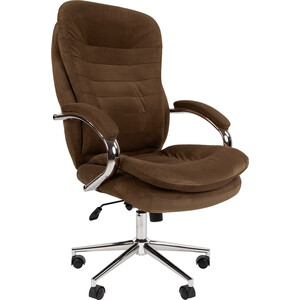 Кресло Chairman Home 795 ткань Т-14 коричневый (00-07116612) компьютерное кресло chairman home 119 т 14 brown 00 07108931