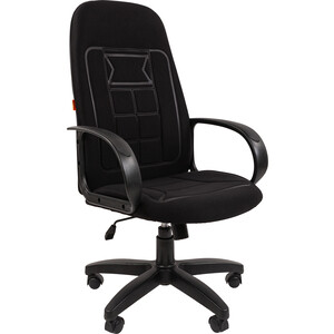Офисное кресло Chairman 727 ткань OS-01 черная (00-07122795) офисное кресло chairman 699 tw оранжевый без подлокотника