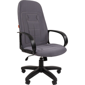 Офисное кресло Chairman 727 ткань OS-08 серая (00-07122796) офисное кресло chairman 525 россия ткань 26 22 красный 00 07103576