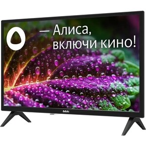 фото Телевизор bbk 24lex-7208/ts2c черный (24'', hd, 60гц, smarttv, яндекс, wifi)