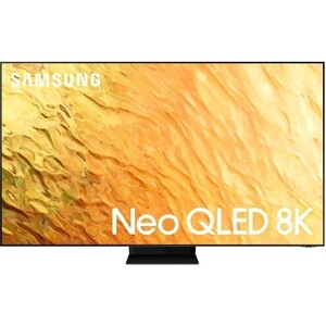 фото Телевизор qled samsung qe75qn800bu черный (75'', 8k, 100гц, smarttv, tizen, wifi)