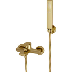 Смеситель для ванны Wasserkraft Aisch матовое золото (5501) смеситель для ванны wasserkraft sauer глянцевое золото 7101