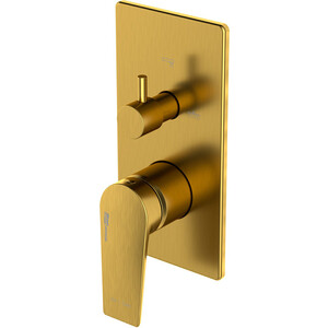 Смеситель для ванны Wasserkraft Aisch матовое золото (5571) смеситель для биде wasserkraft aisch с донным клапаном матовое золото 5506