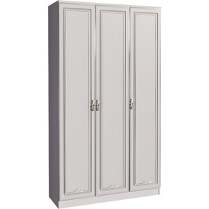 Шкаф 3-х дверный для одежды Арника Melania 01 рамух белый