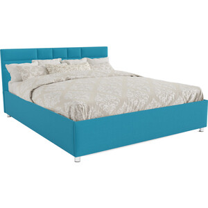 Кровать Mebel Ars Нью-Йорк 140 см (синий) кровать mebel ars версаль 160 см синий