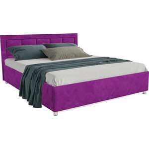 Кровать Mebel Ars Версаль 140 см (фиолет) кресло кровать mebel ars атлант фиолет ппу