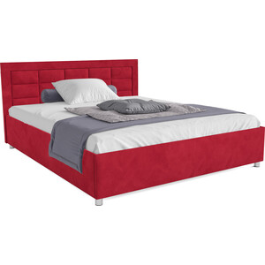 Кровать Mebel Ars Версаль 140 см (кордрой красный) кровать mebel ars эксклюзив 160